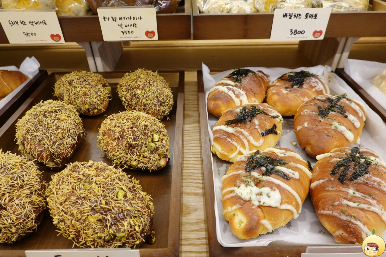 두바이 &amp; 명란마요 소금빵