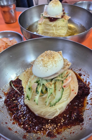 물밀면 &amp; 비빔밀면