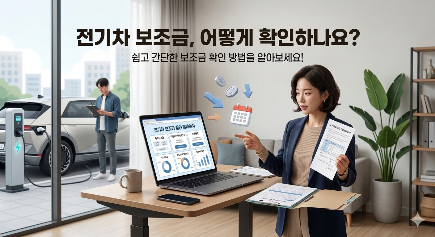 전기차 보조금 확인 방법