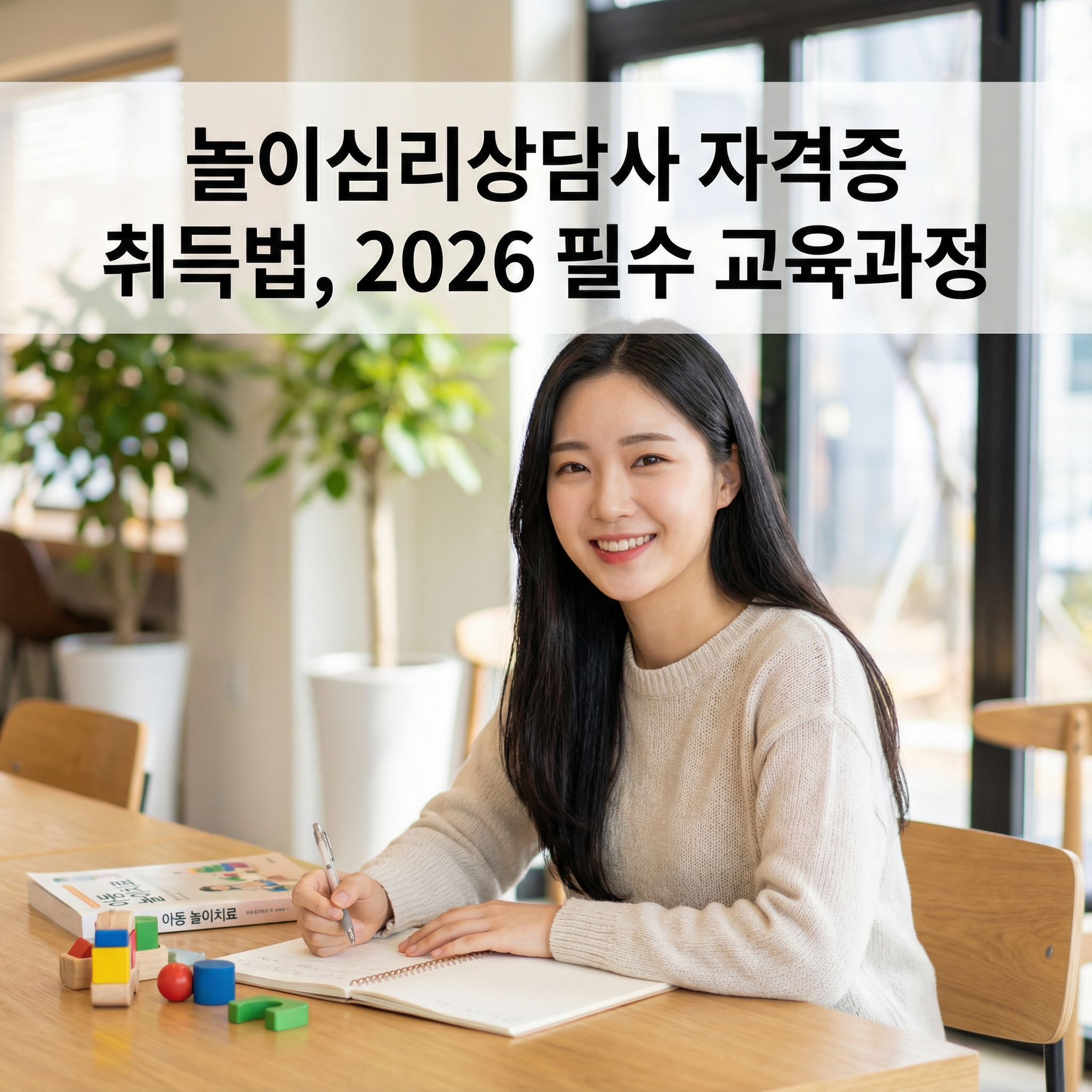 놀이심리상담사 자격증 취득법 | 2026 필수 교육과정