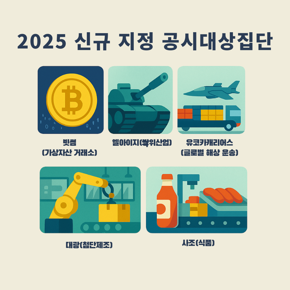 2025년 신규 지정 기업