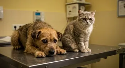 강아지의 스트레스 반응 🐶