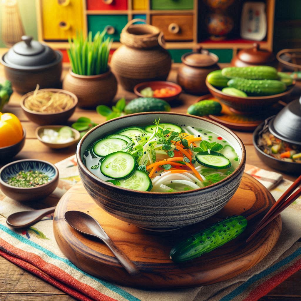 오이로 즐기는 체중감량 레시피 오이냉국