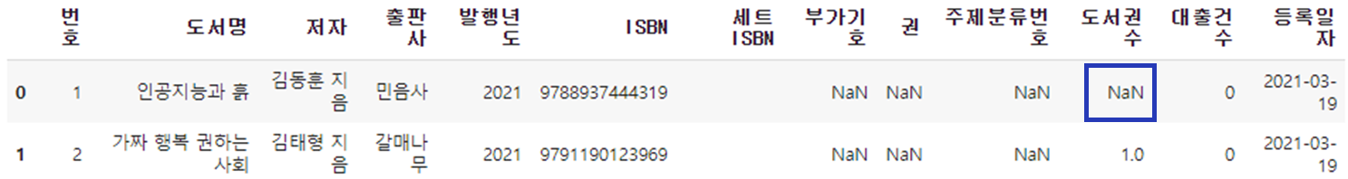 누락된 값으로 표시하기_정수형