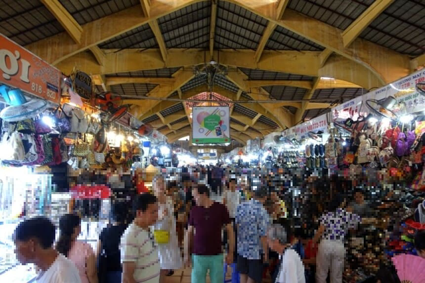 호치민 베트남 관광지 추천 벤탄 시장