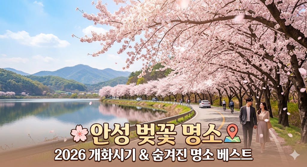 안성 벚꽃 명소