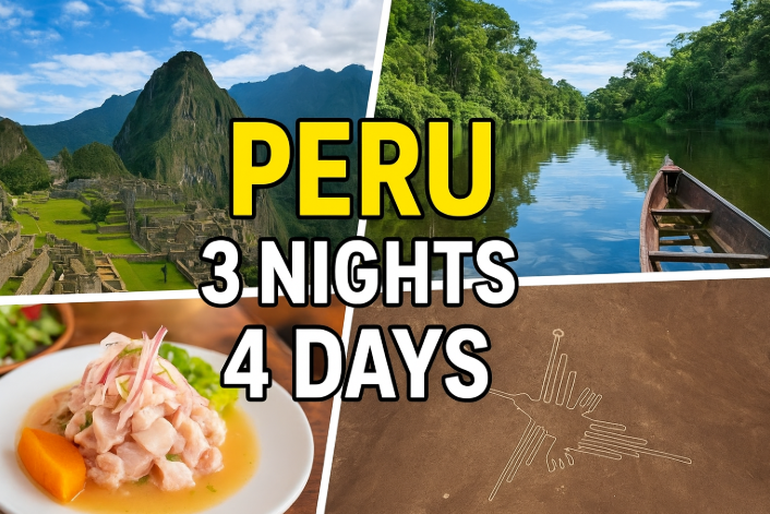 페루 3박 4일 여행 일정