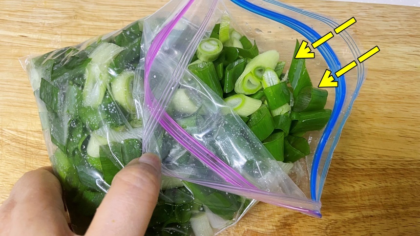 냉동대파-보관법