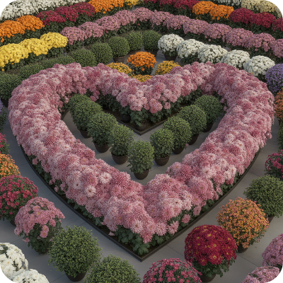 익산 천만송이 국화축제 이미지