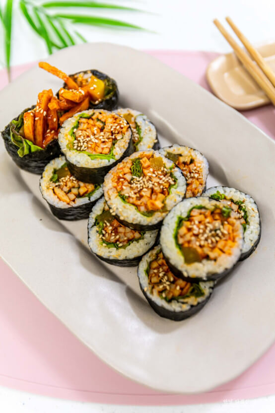 매운어묵김밥