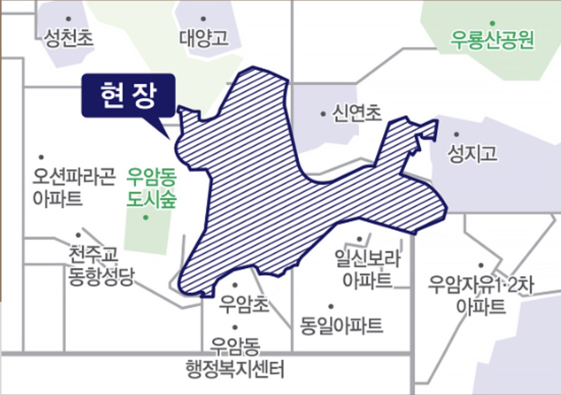 해운대역 푸르지오 더원 현장
