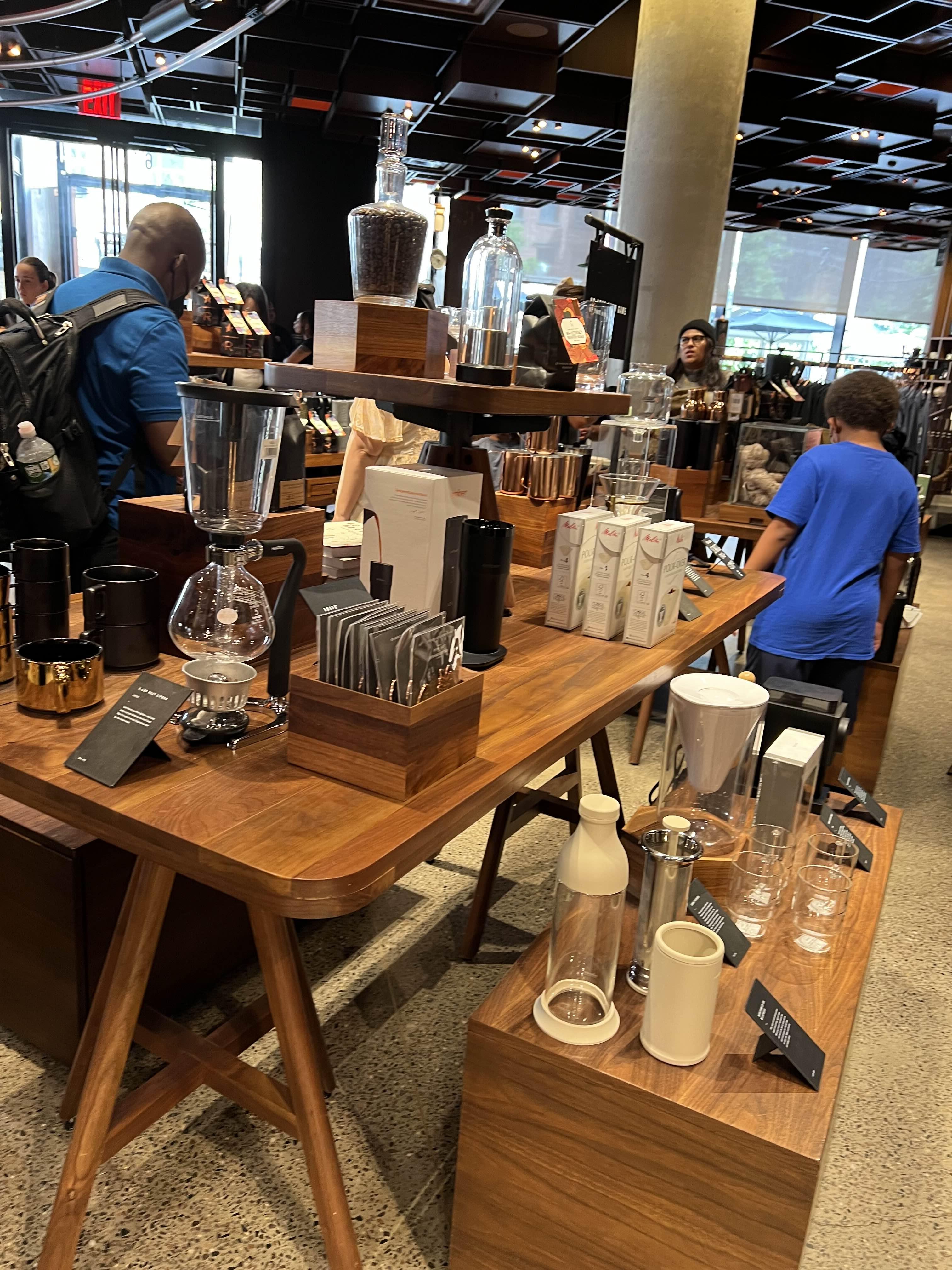 뉴욕 스타벅스 리저브 로스터리 바리스타용