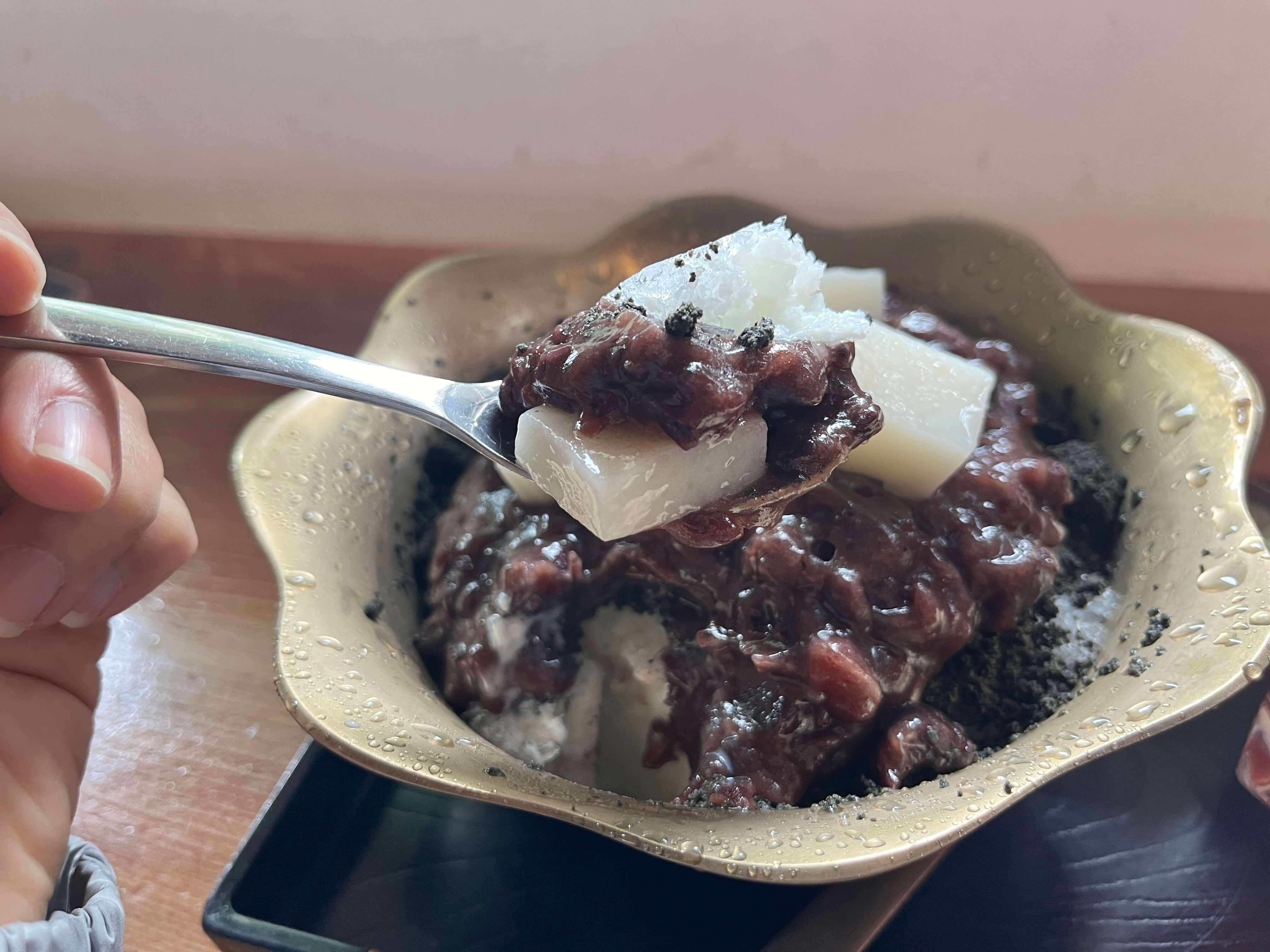 전주 한옥마을 팥빙수 맛집 외할머니 솜씨 옛날 흑임자 팥빙수