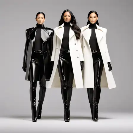 가죽 롱부츠 냄새 코디