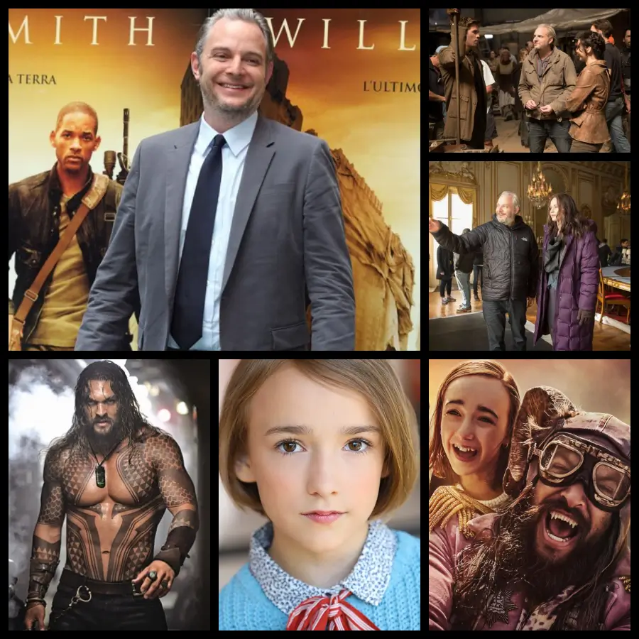 프란시스 로렌스 감독, 제이슨 모모아, 말로 바클리 배우 이미지