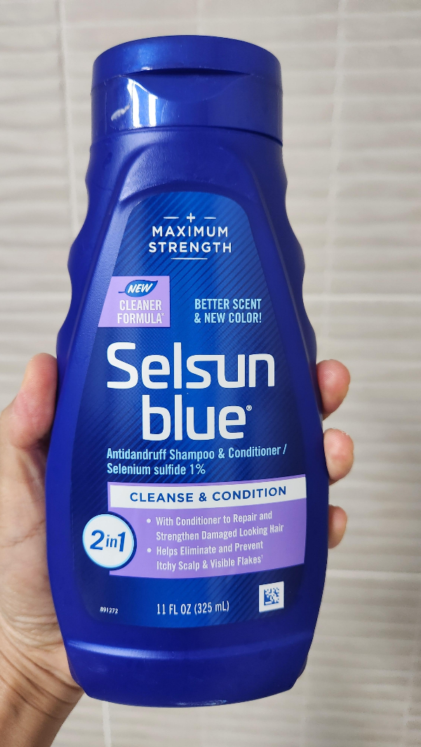 비듬 지루성 두피염 샴푸 추천 selsun blue 셀선 블루