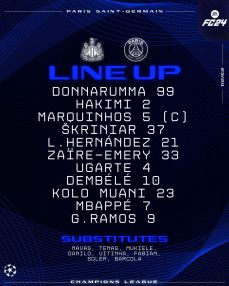PSG 뉴캐슬 이미지