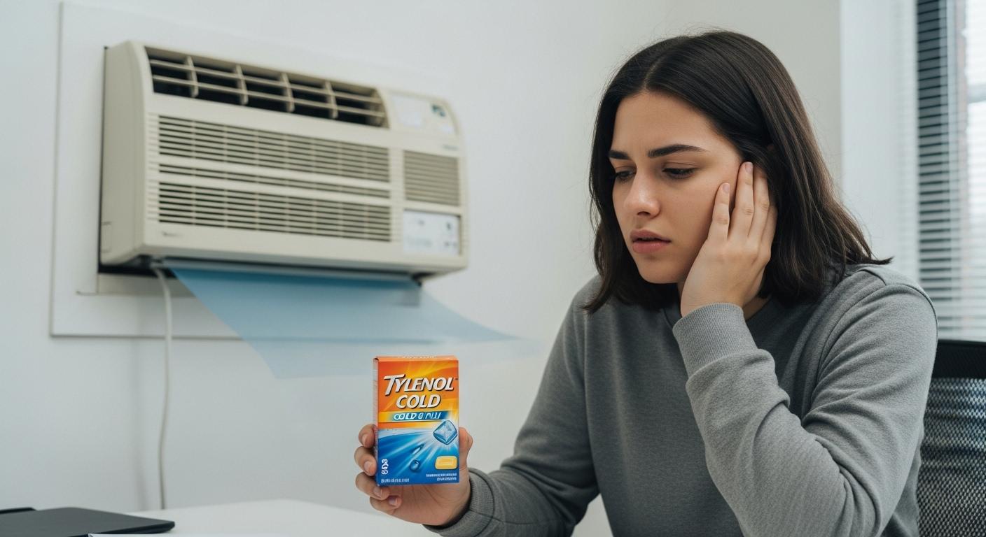 냉방병 타이레놀 콜드