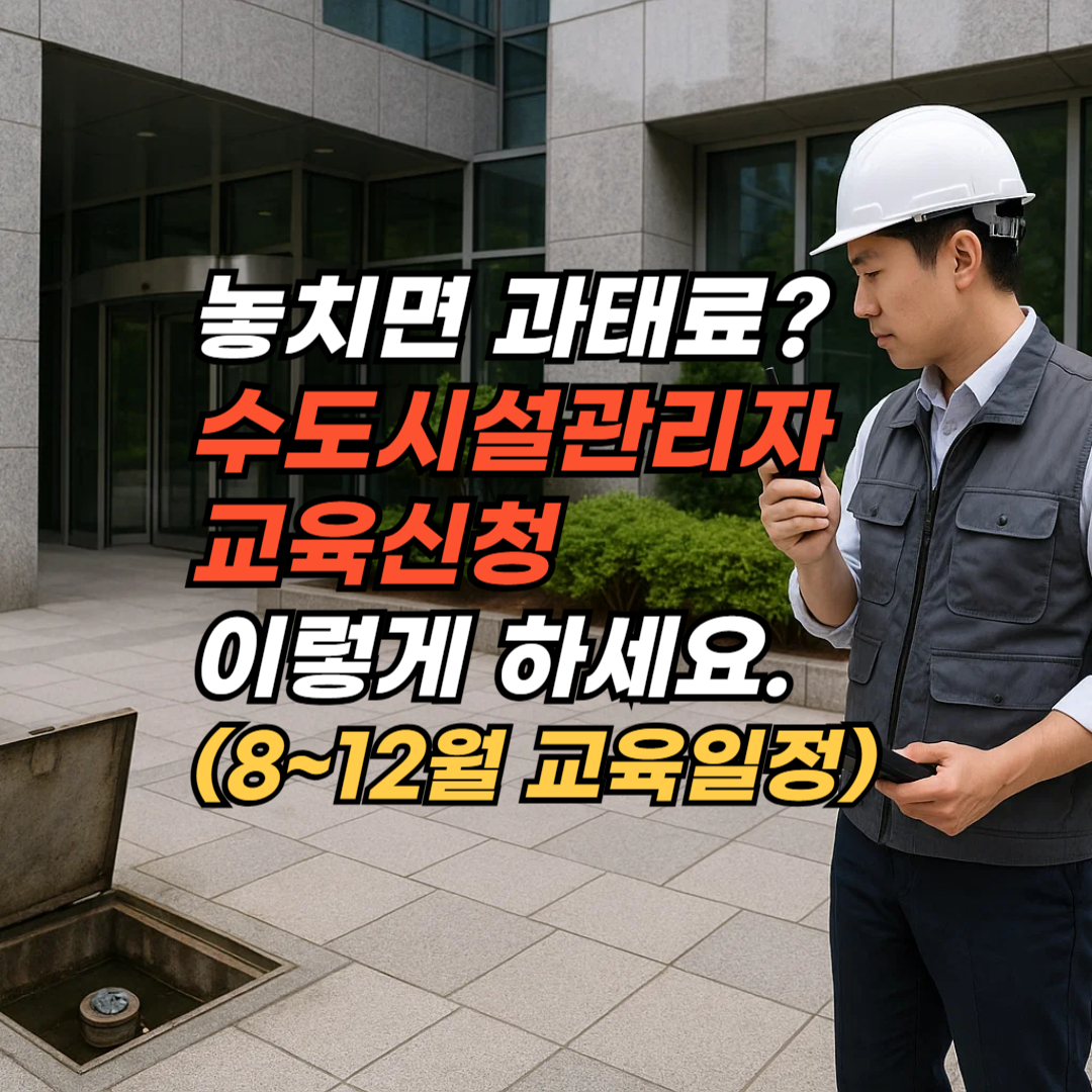 수도시설관리자 교육