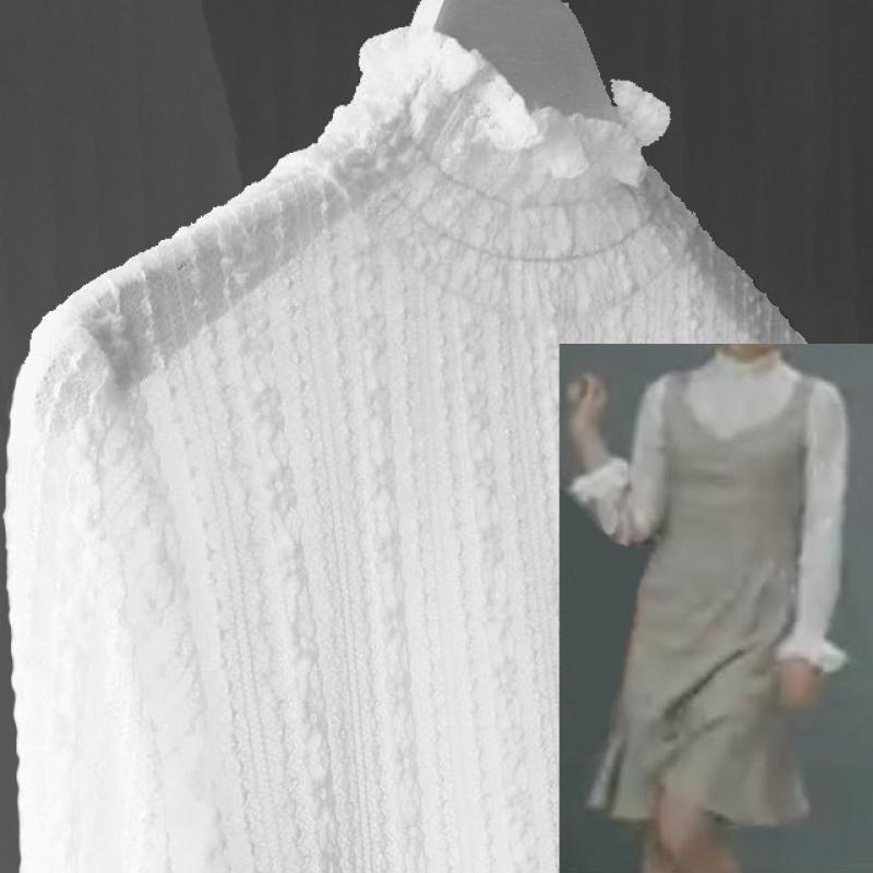 겨울 이너 시스루 레이스 블라우스 레이어드 하이넥 가을 정장 티셔츠 뷔스티에 메시 빅사이즈 니트 폴라 베이직 워머 셔츠 스모키 골프 목 스판 티 블랙 프릴 포인트티 화이트 드레스