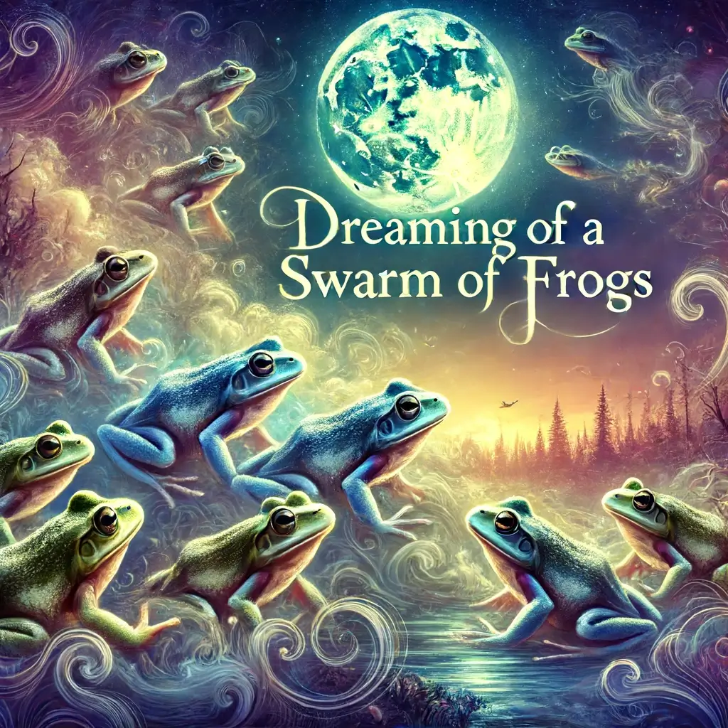 개구리가 떼로 나오는 꿈 해몽