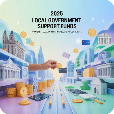 2025년 지자체 지원금(지역 지원금) 이미지