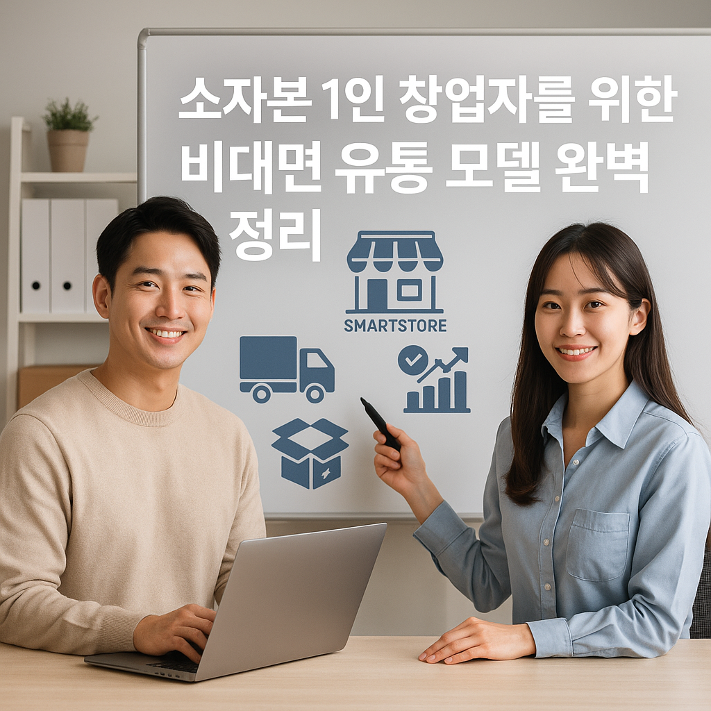 소자본 1인 창업자를 위한 비대면 유통 모델 완벽 정리