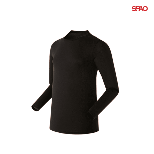 웜테크 남성 9부 크루넥