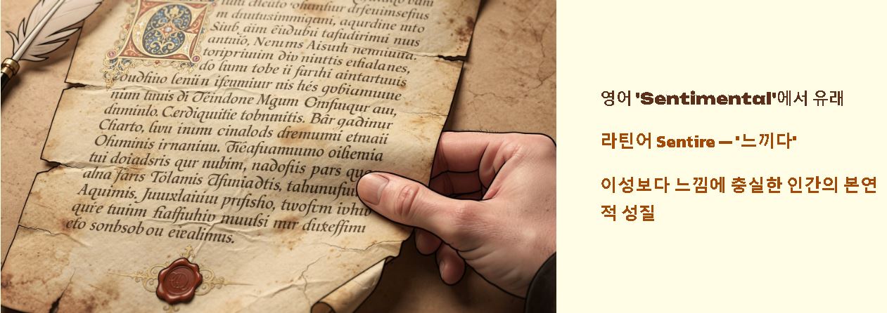 센티멘탈 뜻