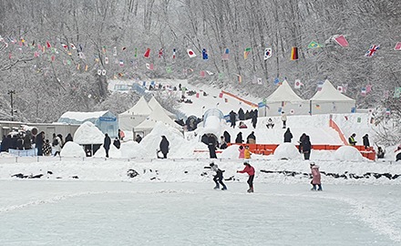 포천 백운계곡 동장군축제