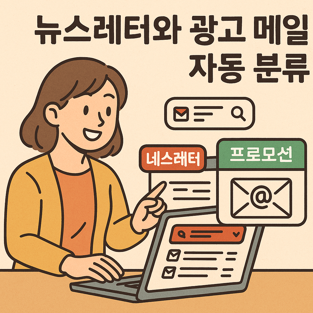 뉴스레터와 광고 메일 자동 분류 설정 완전 정복