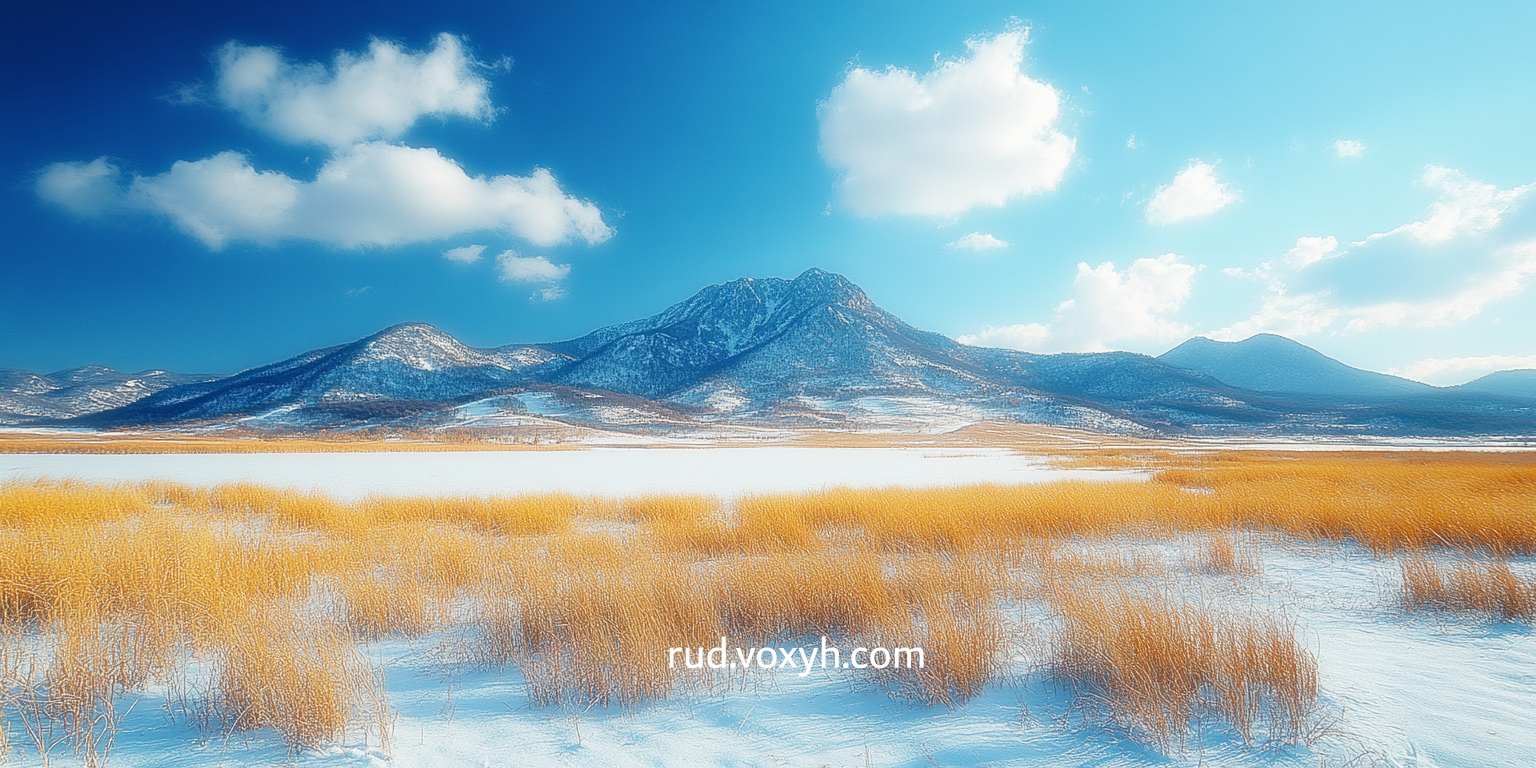 두륜산의 사계절