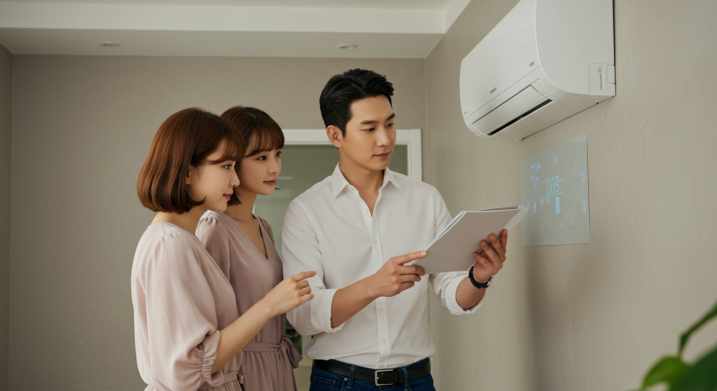 엘지(LG) 벽걸이 에어컨 청소방법