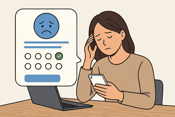 우울증 상태를 확인하는 진단표