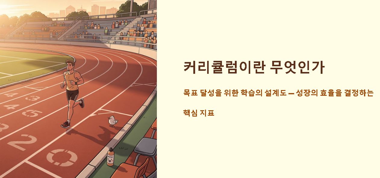 커리큘럼 뜻
