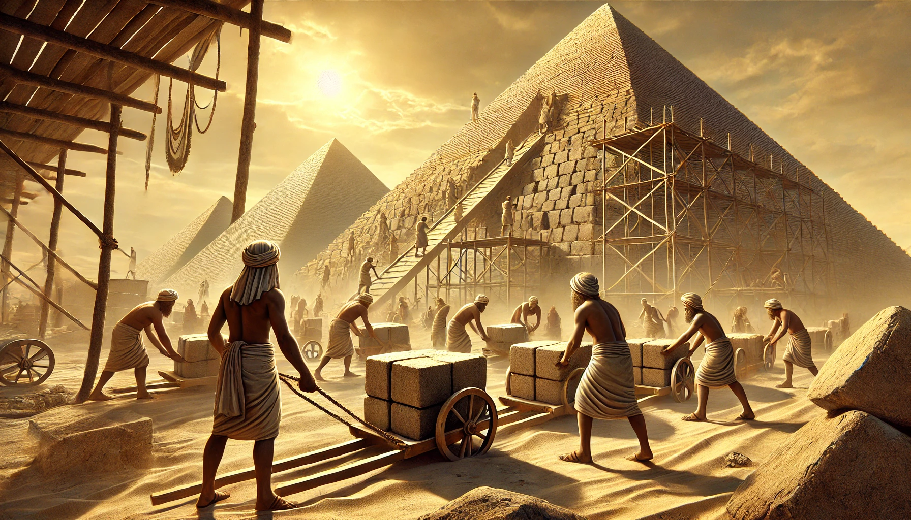 이집트 피라미드 건설의 역사와 신비