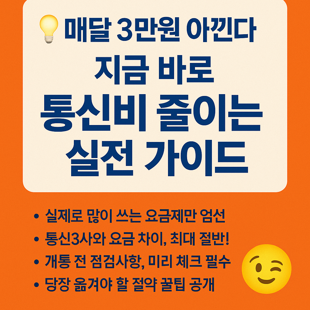 매달 3만원 아낀다!