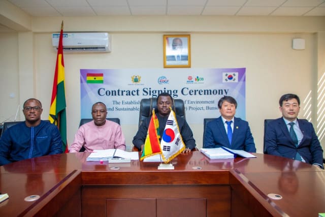 코오롱글로벌 가나 지속가능개발대학 건립사업 수주