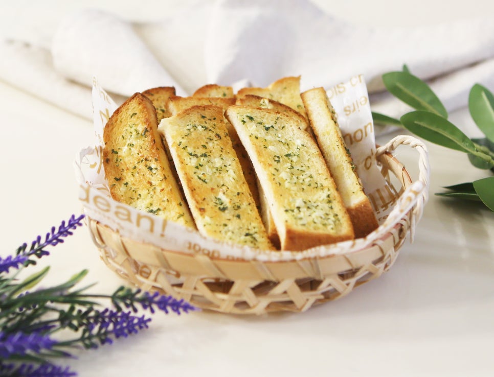 오븐마늘빵 식빵마늘빵