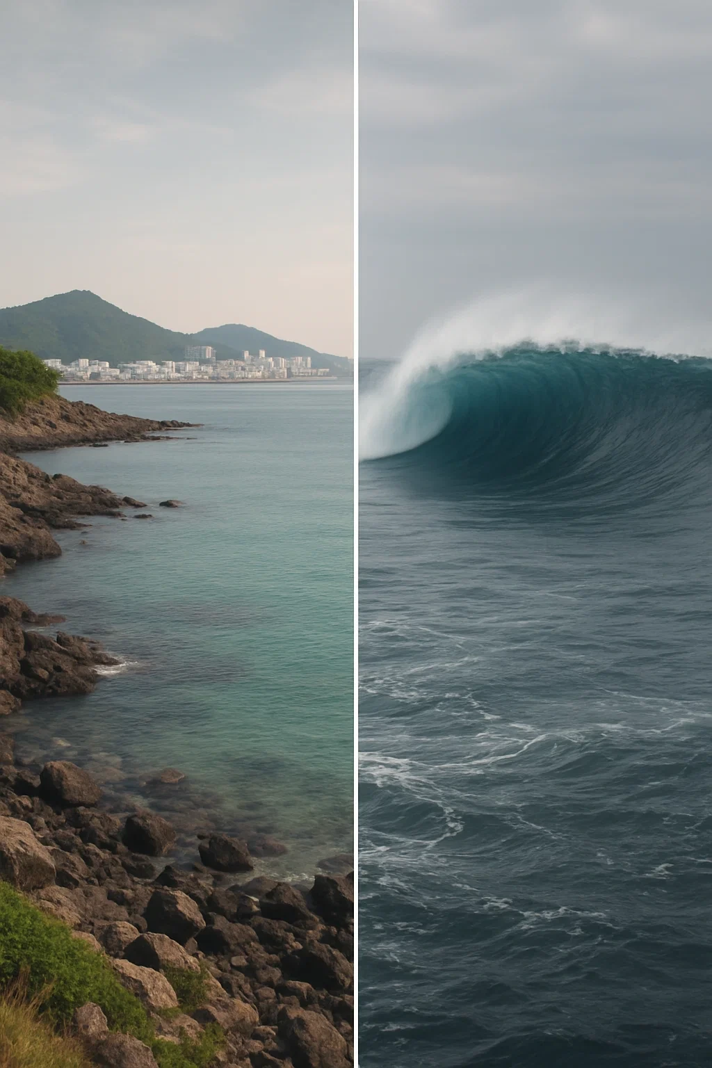 우리나라에도 쓰나미가?