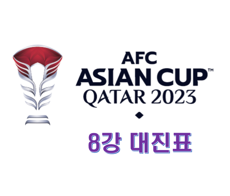 카타르 아시안컵 8강 대진표