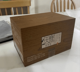 정관장 천녹정 나무 박스