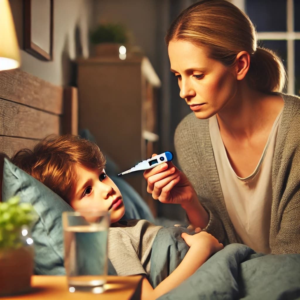 아이의 발열이 심할 때 응급처치와 병원 방문 기준