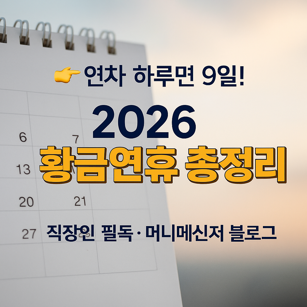 황금연휴 총정리