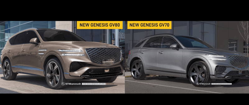 제네시스 GV70 페이스리프트 출시 디자인 실내 제원 성능