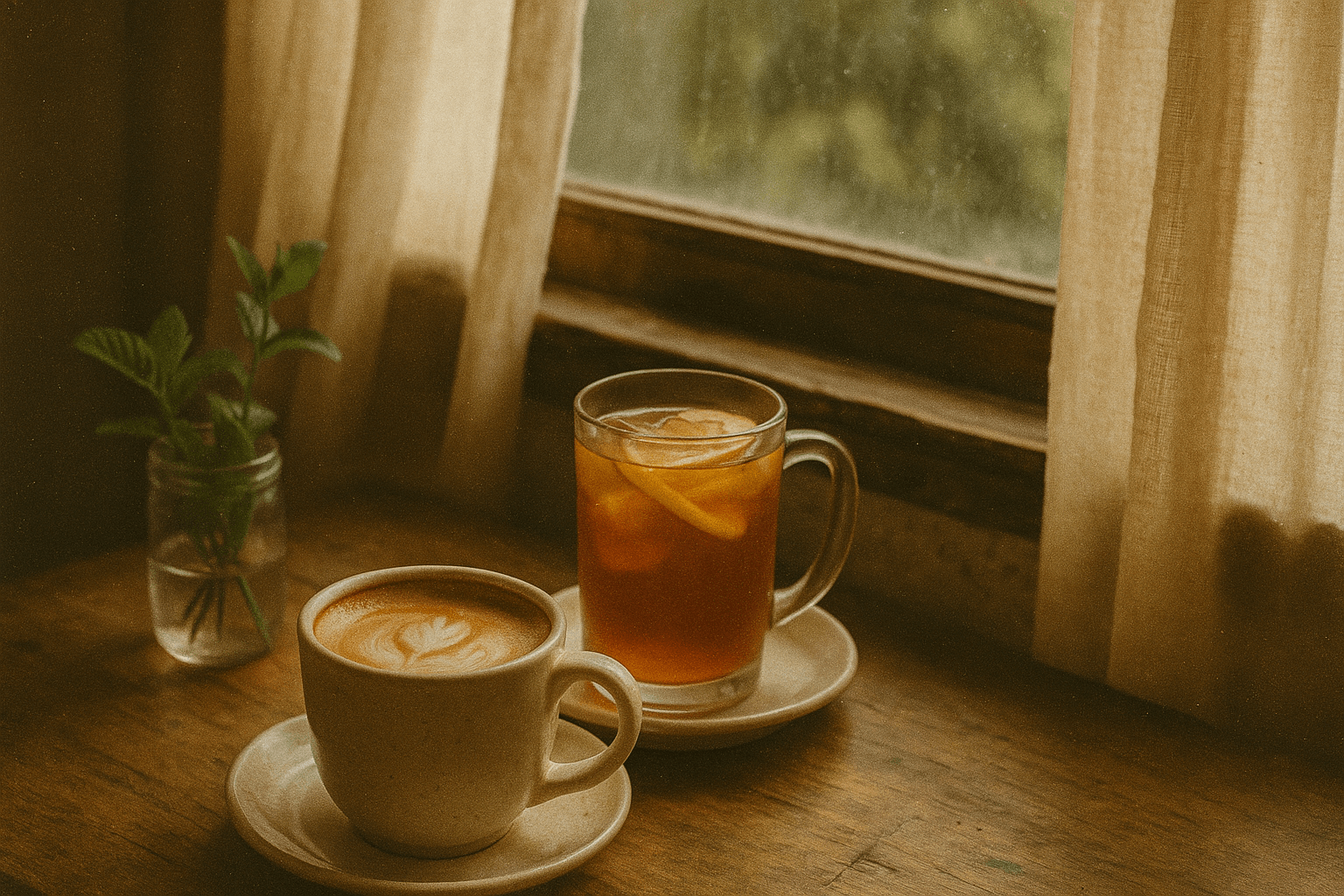 5월의 햇살 아래, 감성 가득 홈카페 한 잔