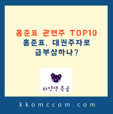 홍준표 관련주 포스팅 썸네일