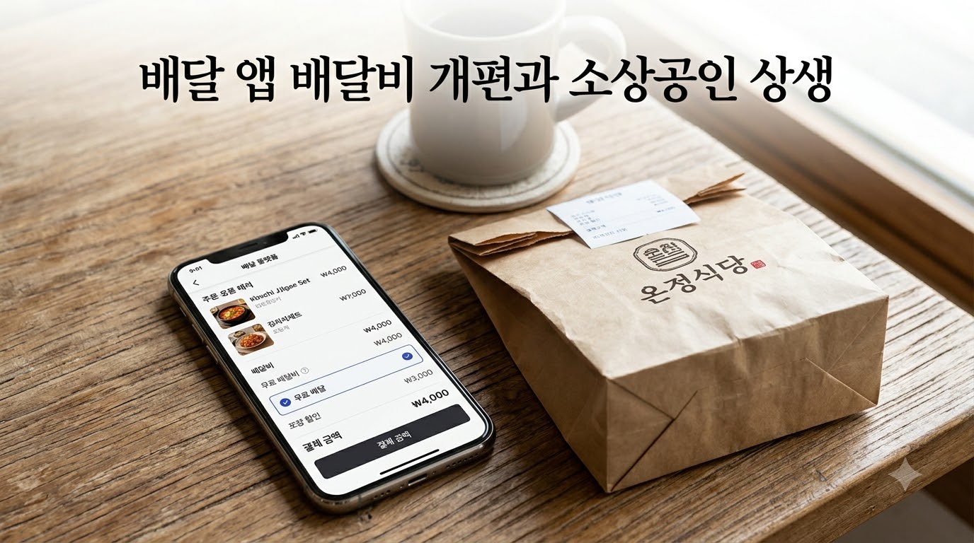 배달 플랫폼 무료 배달 개편과 수수료 갈등, 외식업계 판도 바뀌나?