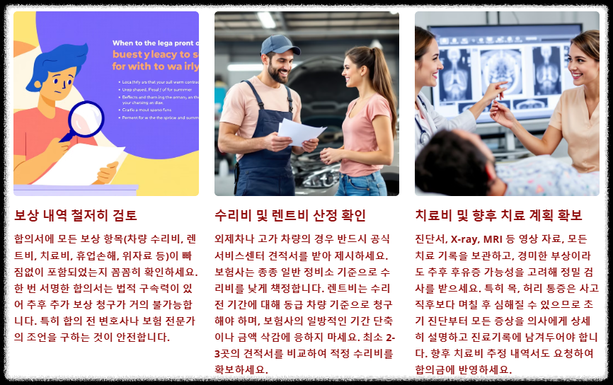 보상내용 확인