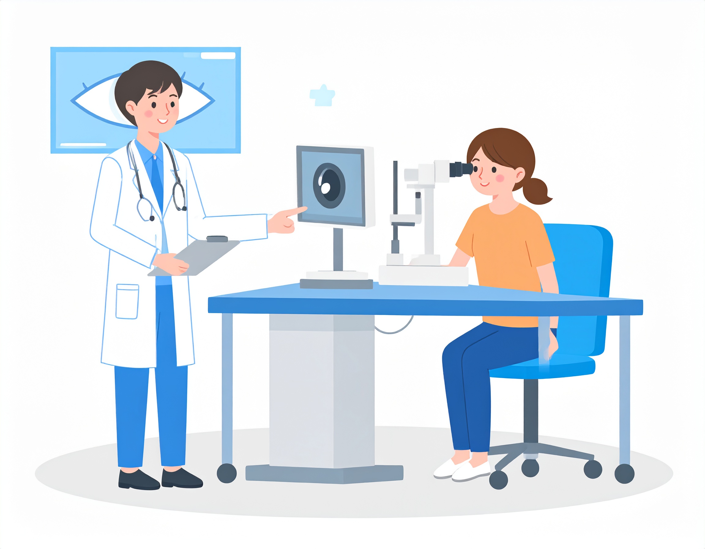 안과검진 이미지